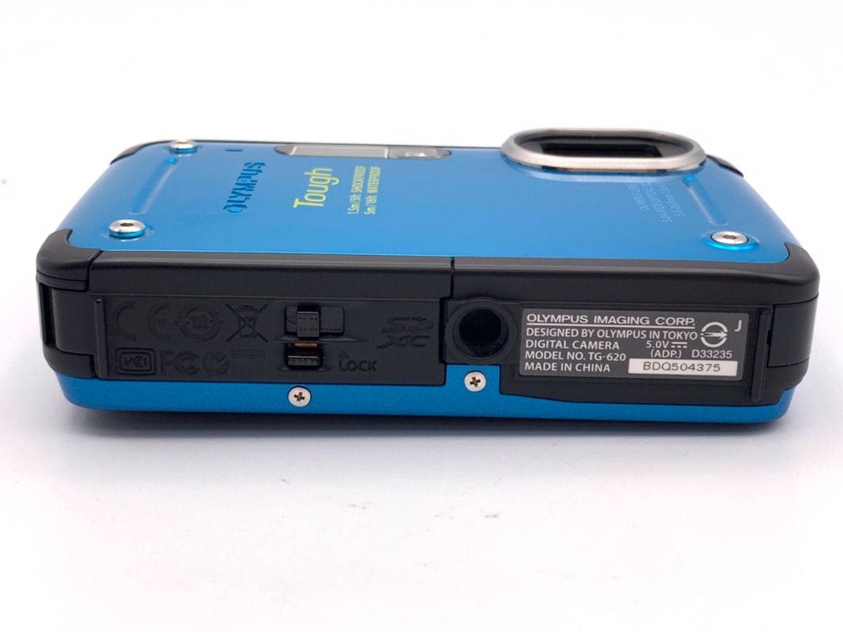  並品 オリンパス Tough TG 620 ブルー コンパクトデジタルカメラ デジタルカメラ