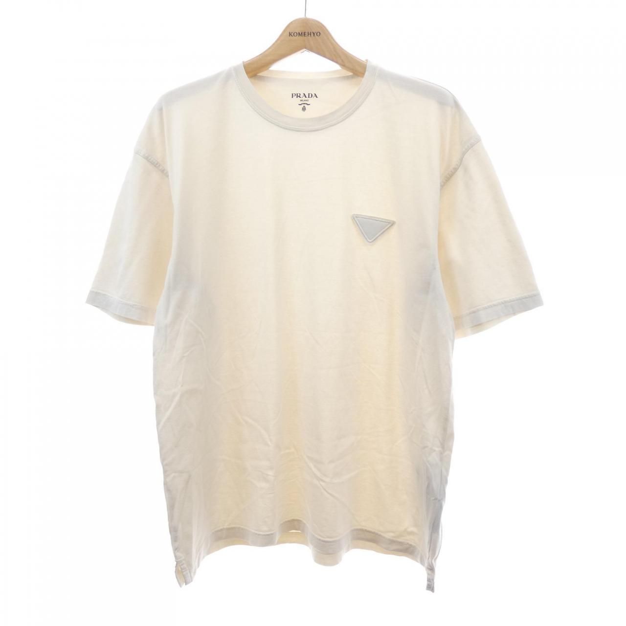 プラダ PRADA トライアングルロゴ UJN852 S232 13CC Tシャツ