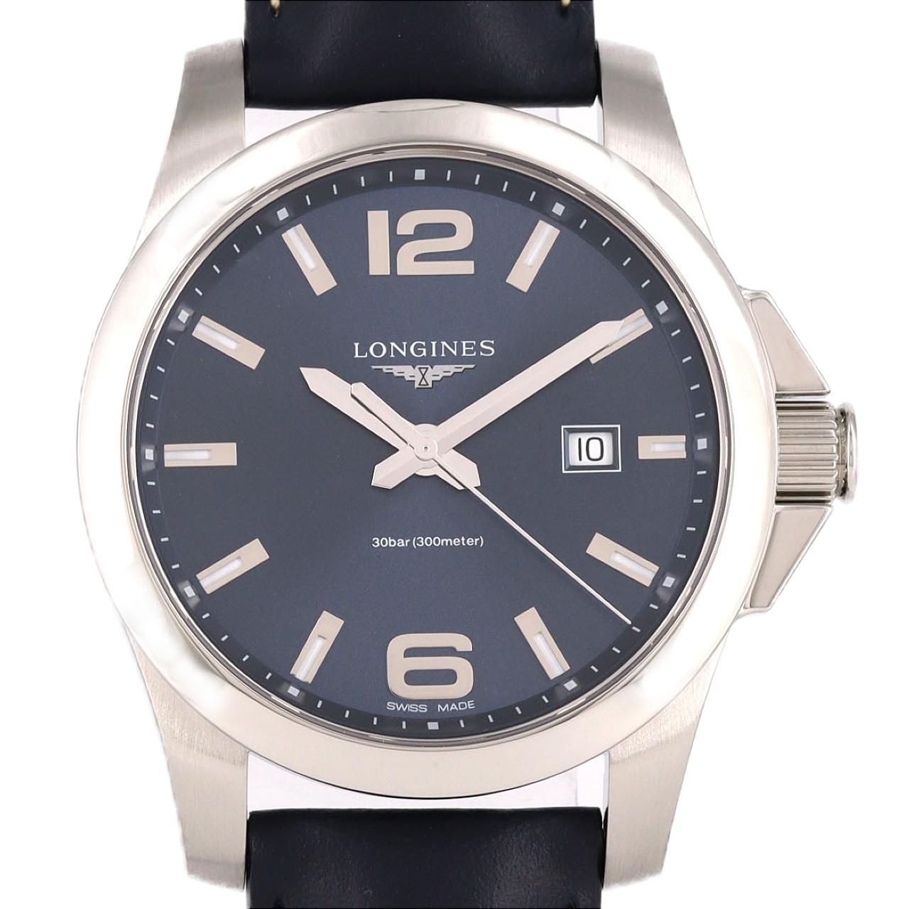 ロンジン コンクエスト L3.760.4.96.0 SS クォーツ