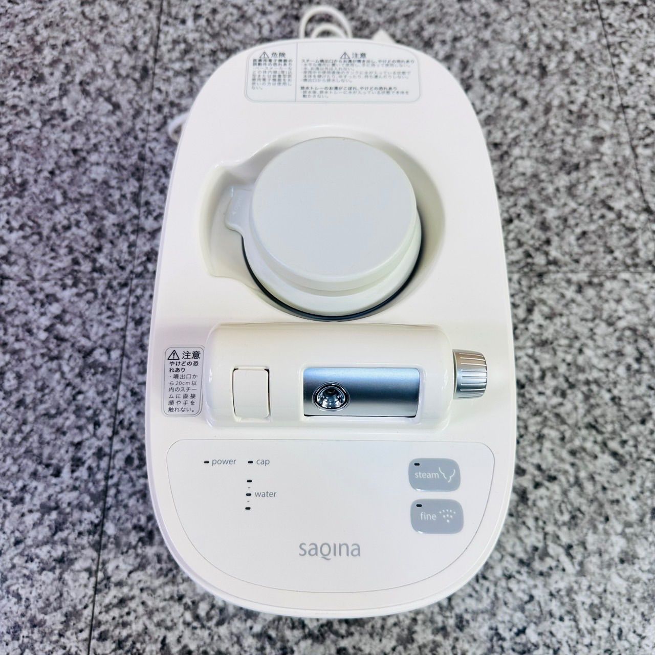 美品 サキナ 美顔器 ピノ スチーマー 本体のみ - メルカリ