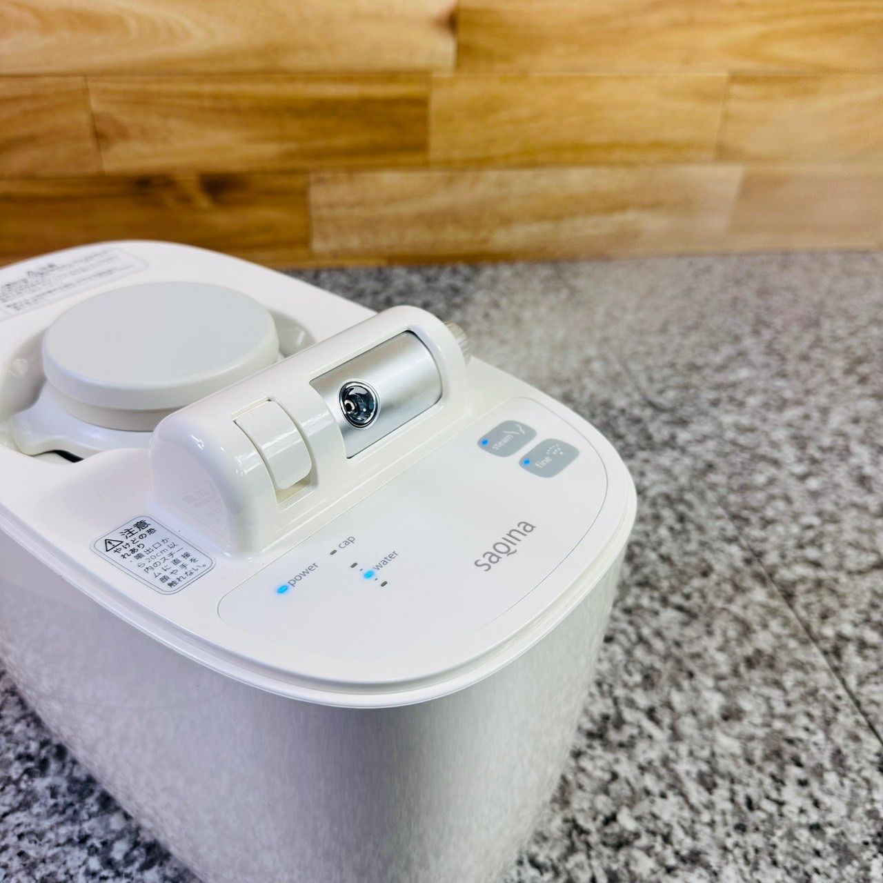 美品 サキナ 美顔器 ピノ スチーマー 本体のみ - メルカリ