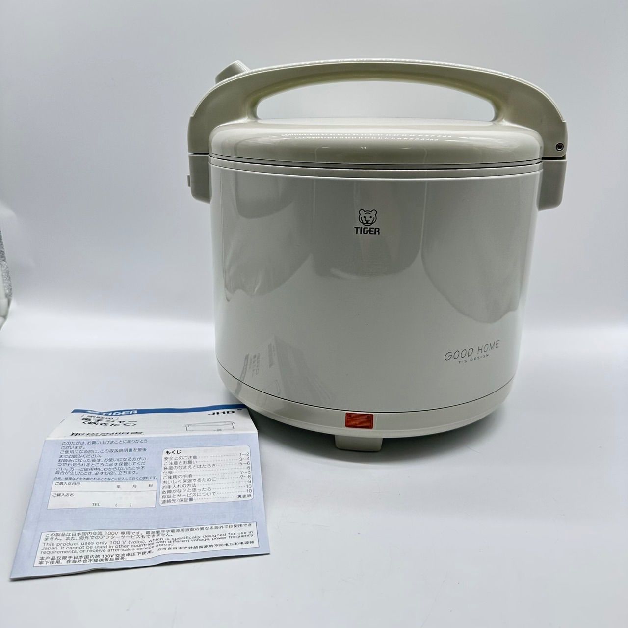 タイガー 電子ジャー 炊き立 JHD 1800 2018年製