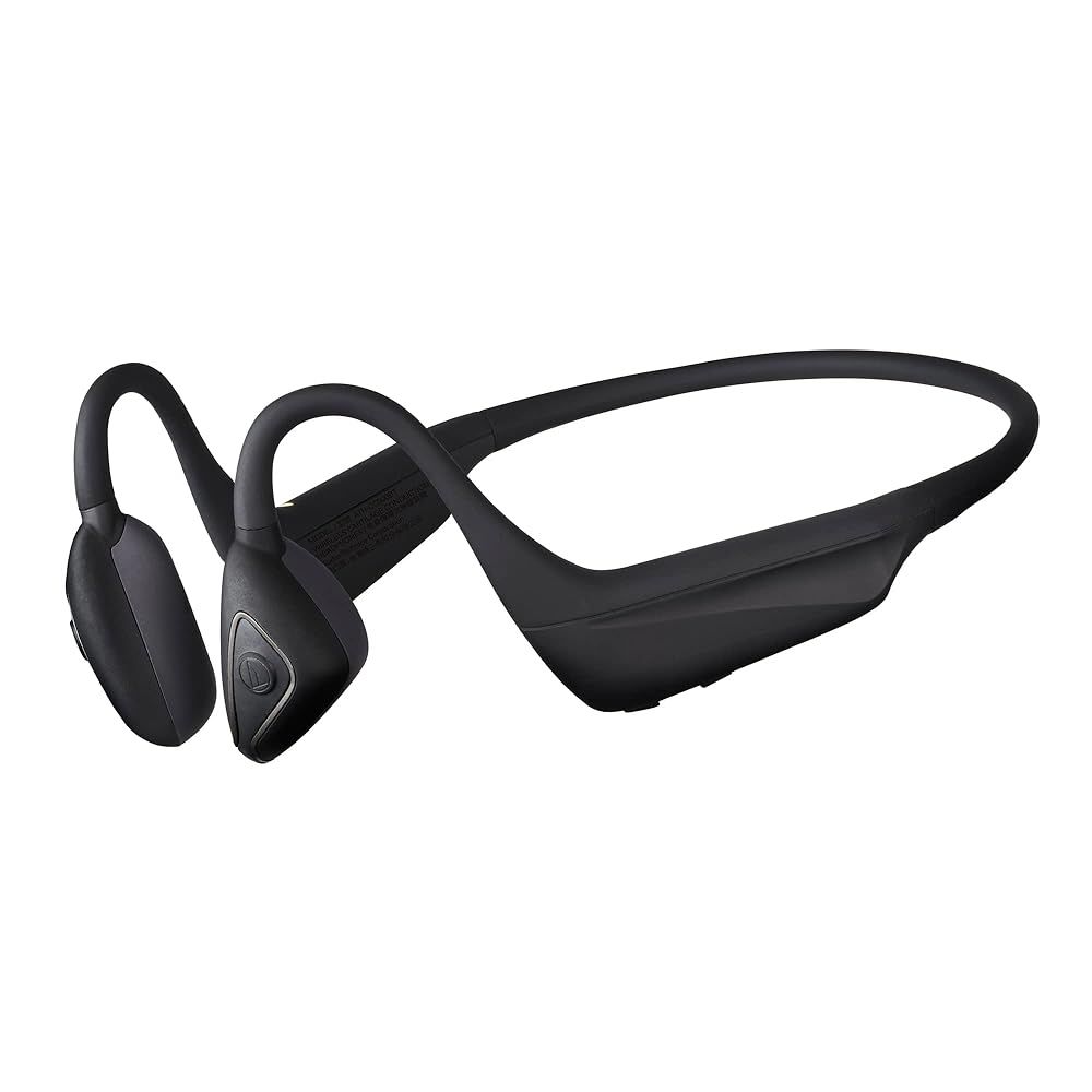 オーディオテクニカ ワイヤレスイヤホン bluetooth 軟骨伝導 aptx HD マルチポイント マイク付き 通話品質強化 ブラック ATH-CC500BT BK