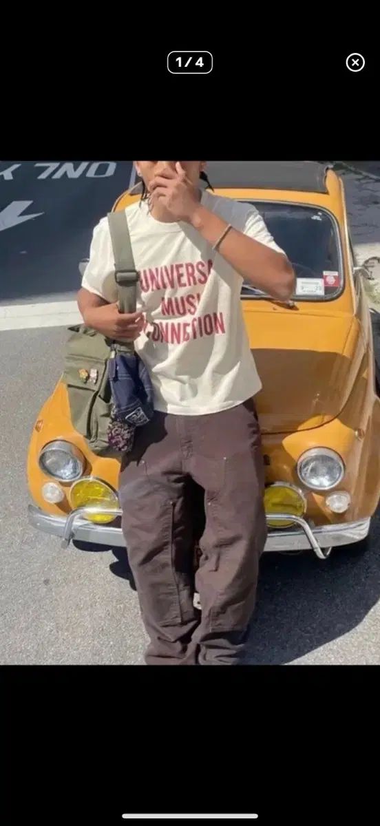 ヴィンテージ Carhartt カーハート ダブルニー ダークブラウン