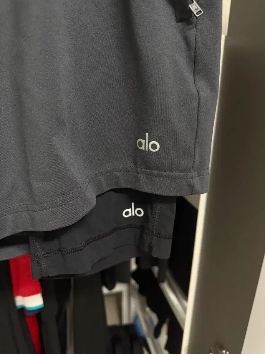 S alo yoga アロヨガ ショーツ グレー