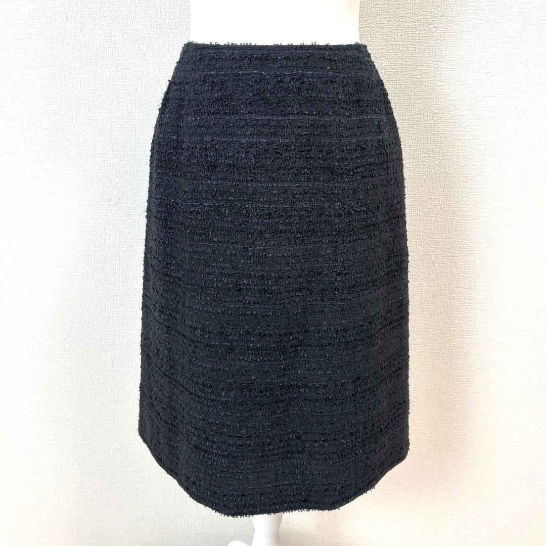 美品】 Rene スカートセットアップ 36 ダークネイビー ツイード - メルカリ