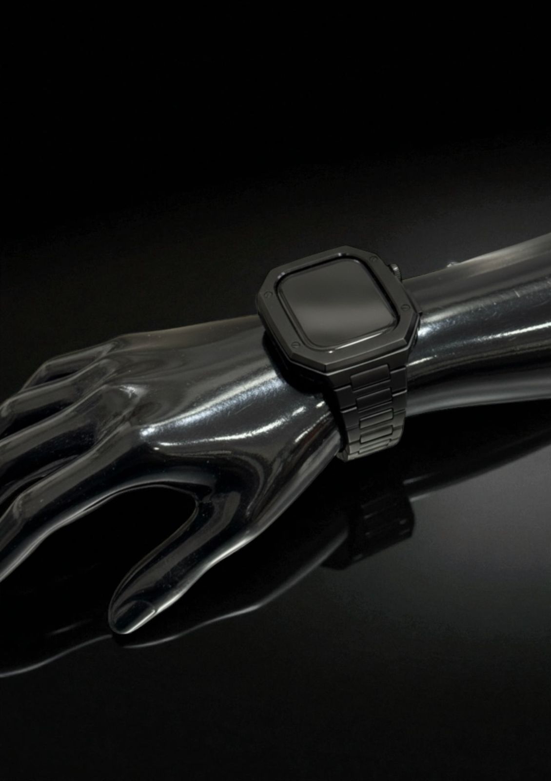 アップルウォッチカスタムカバーケース Apple Watch バンド ベルト 金属バンド 877