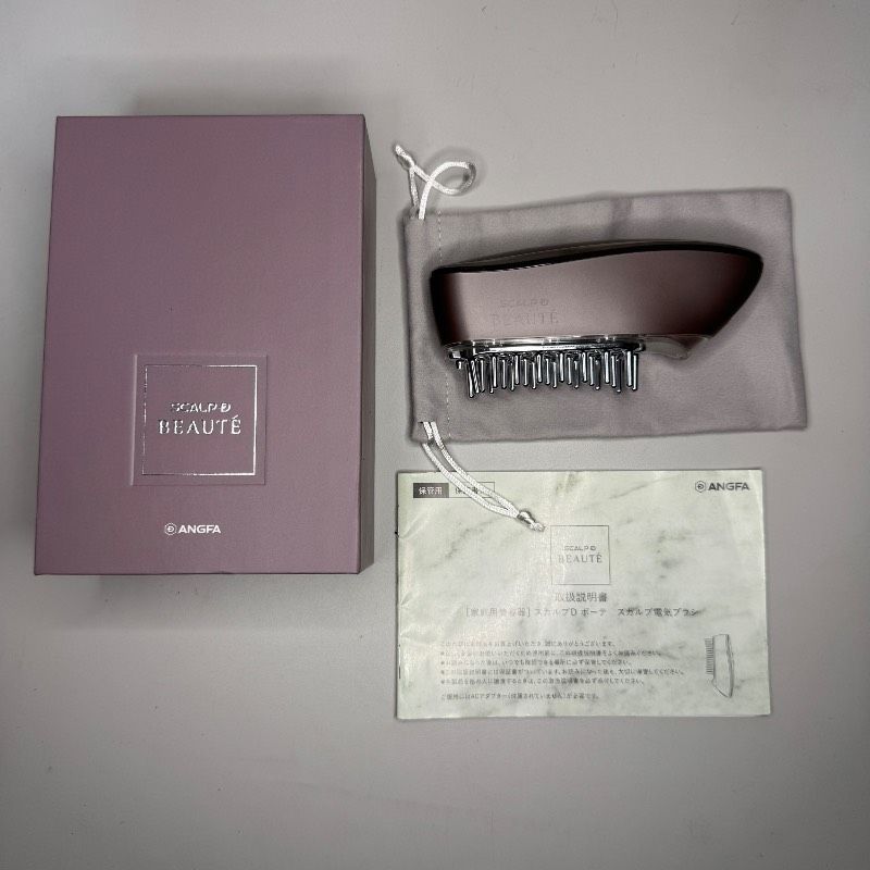 動作確認済/美品】アンファー スカルプD ボーテ スカルプ電気ブラシ