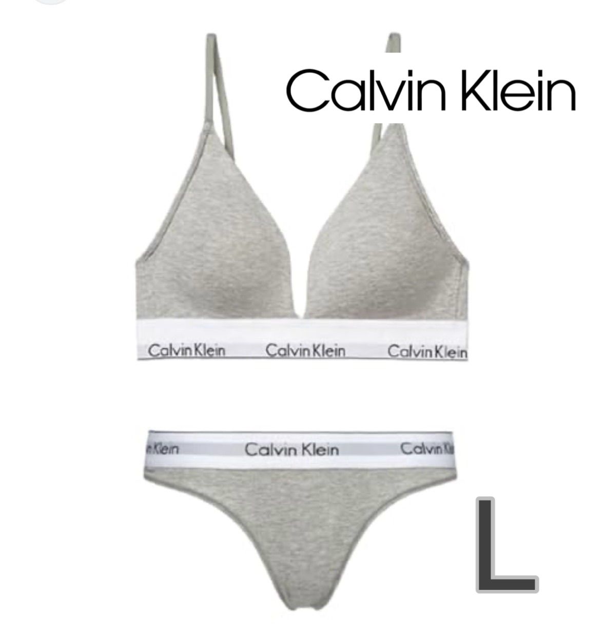 【新品未使用】カルバンクライン　上下セット Calvin Klein（カルバン・クライン） 下着 レディース 上下セット ブラ