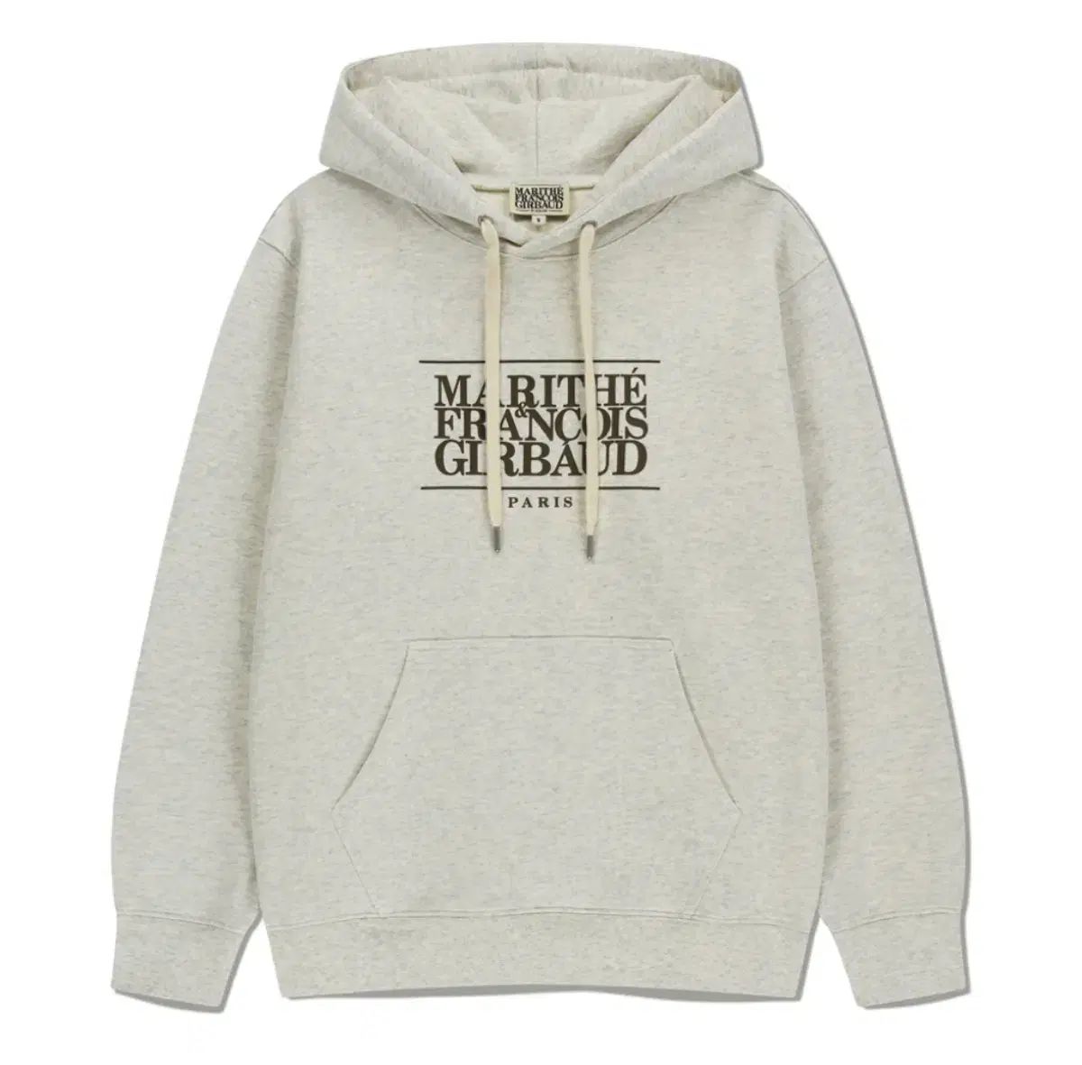 マリテフランソワジルボー Classic ロゴ フーディー オートミール M