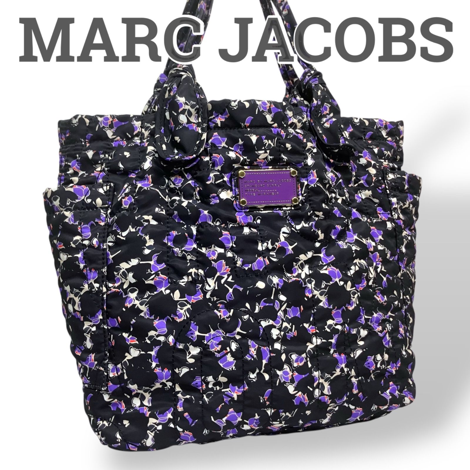 美品】MARK JACOBS マークジェイコブス トートバッグ 肩掛けバッグ 