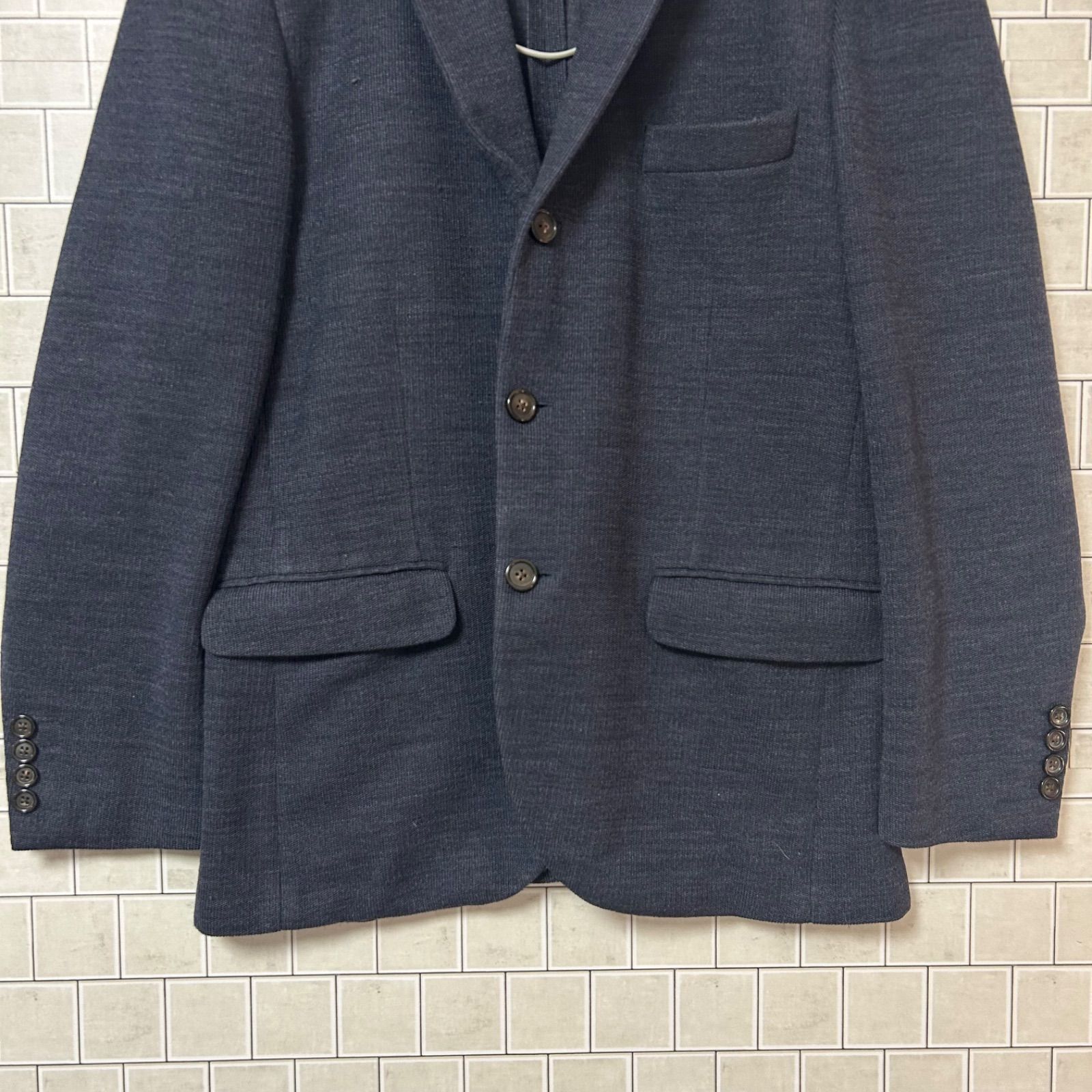 Brooks Brothers ニット ジャケット　ネイビー　S テーラード Brooks Brothers ブルックスブラザーズ ウール ニットテーラード