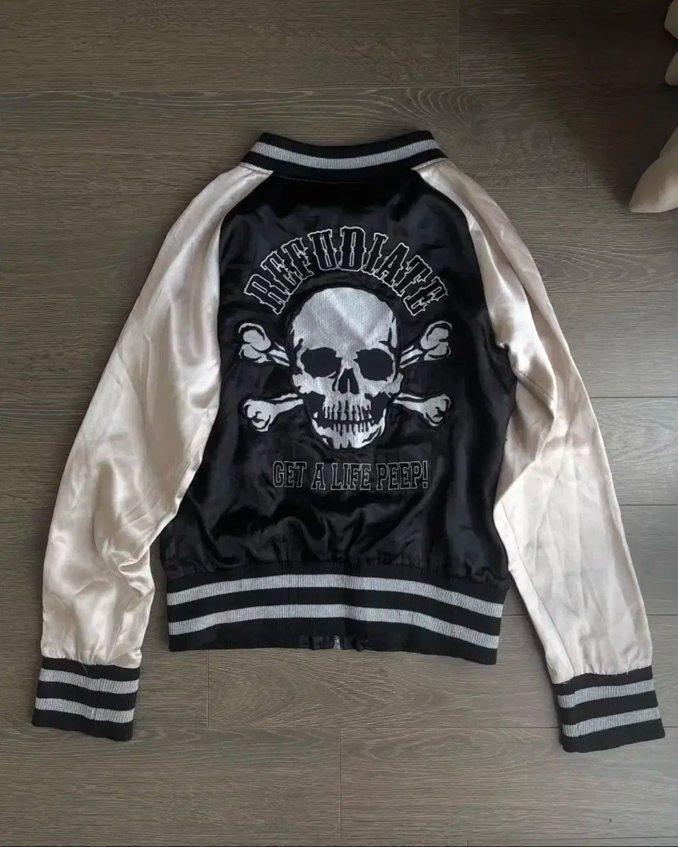 ディープディグ dig deep ヴィンテージ スタジャン ドクロ 刺繍 アウター ジャケット パンク ギャル