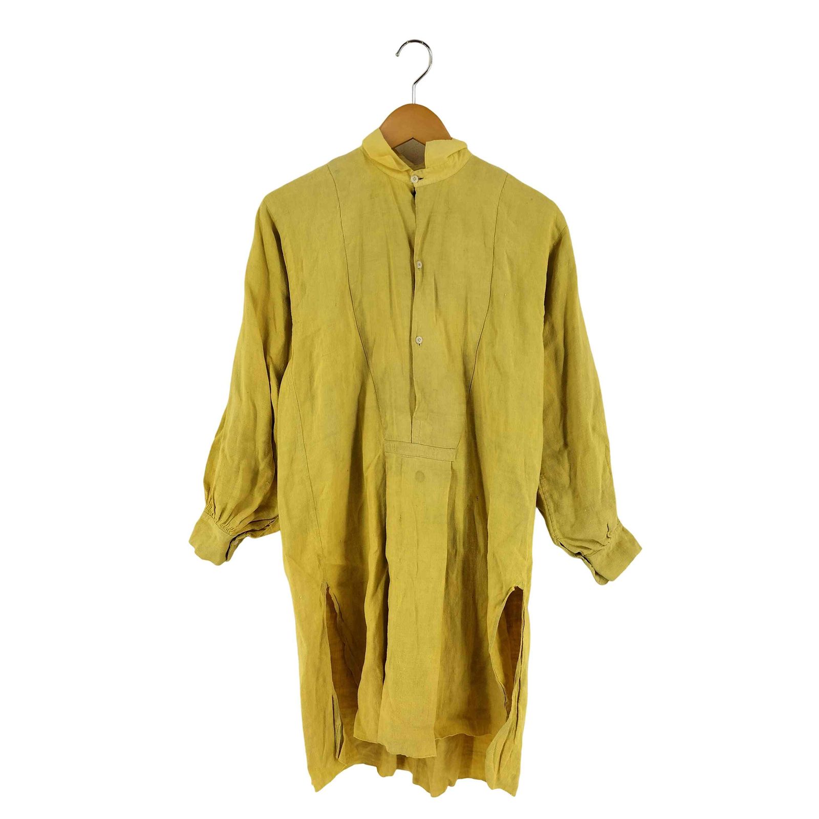 USED古着(ユーズドフルギ) アンティーク 羊飼い スモック リネン ワンピース レディース 表記無 【中古】【ブランド古着バズストア】 ユーズドフルギ USED古着 アンティーク 羊飼い スモック アウトレット