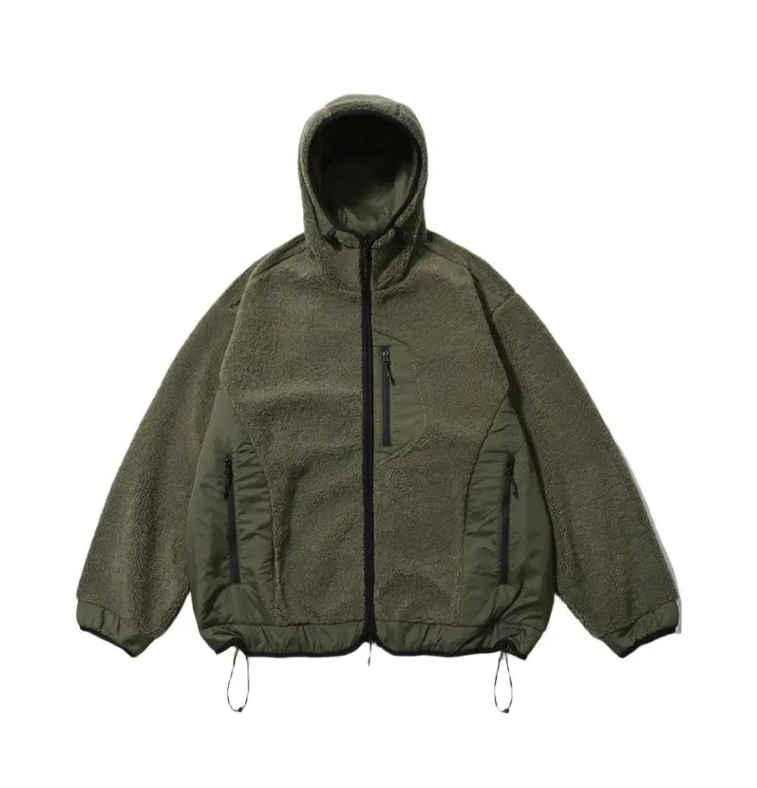 moif ハイカー フーディー フリース