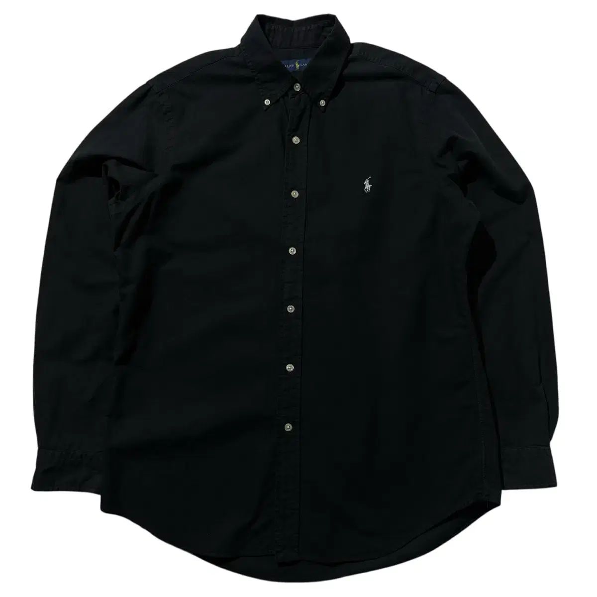 L ポロ ラルフローレン シャツ ブラック