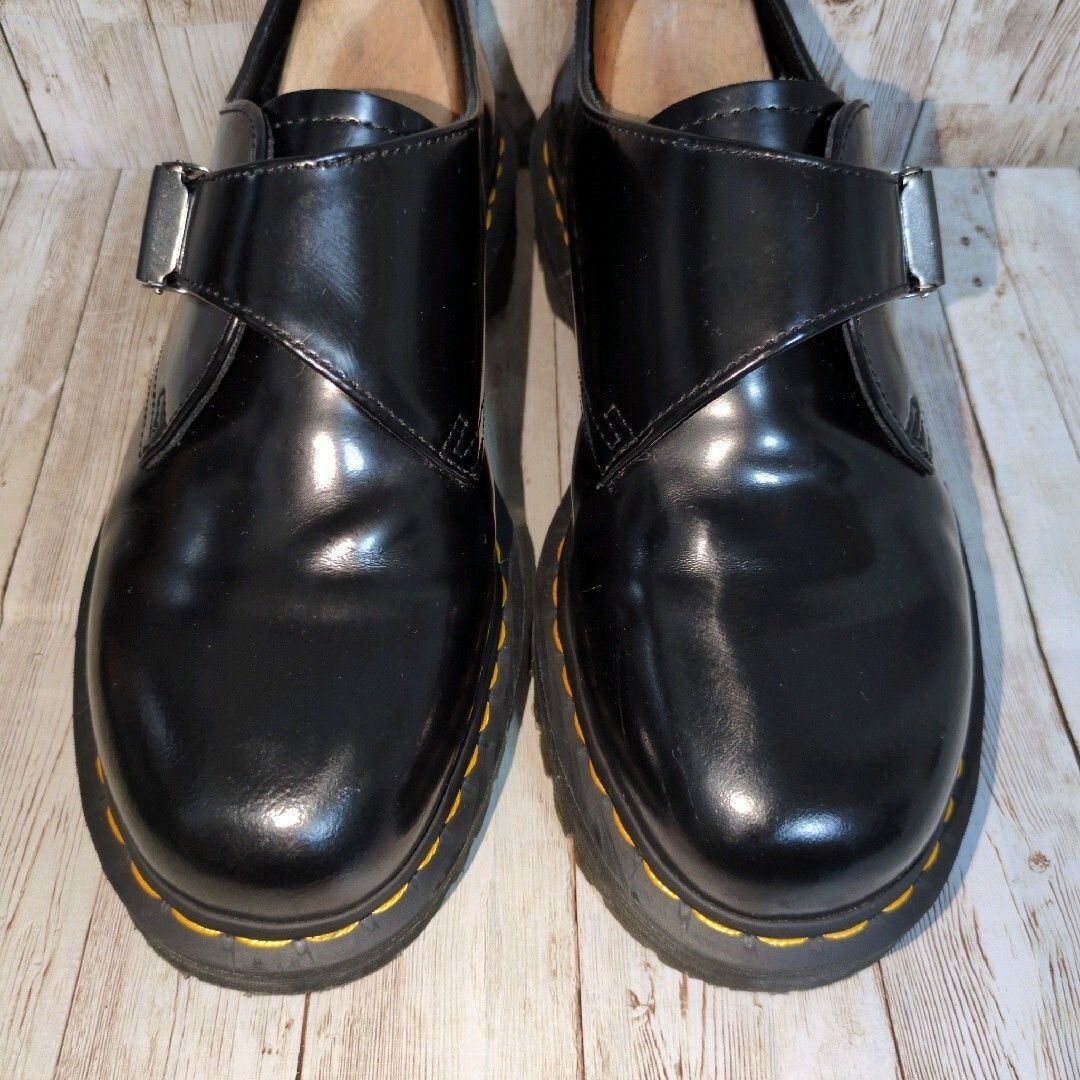 Dr.Martens ドクターマーチン FENIMORE LOW フェニモアロー レザーシューズ シングルモンク UK7 26cm