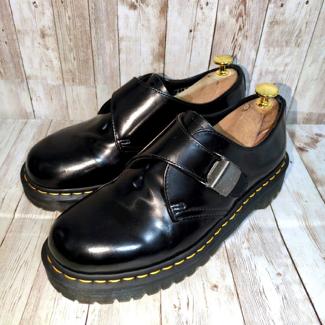 Dr.Martens ドクターマーチン FENIMORE LOW フェニモアロー レザーシューズ シングルモンク UK7 26cm