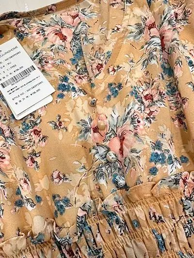  新 ウール リス カミング ホーム ロング丈ワンピース 長袖 七分袖 その他