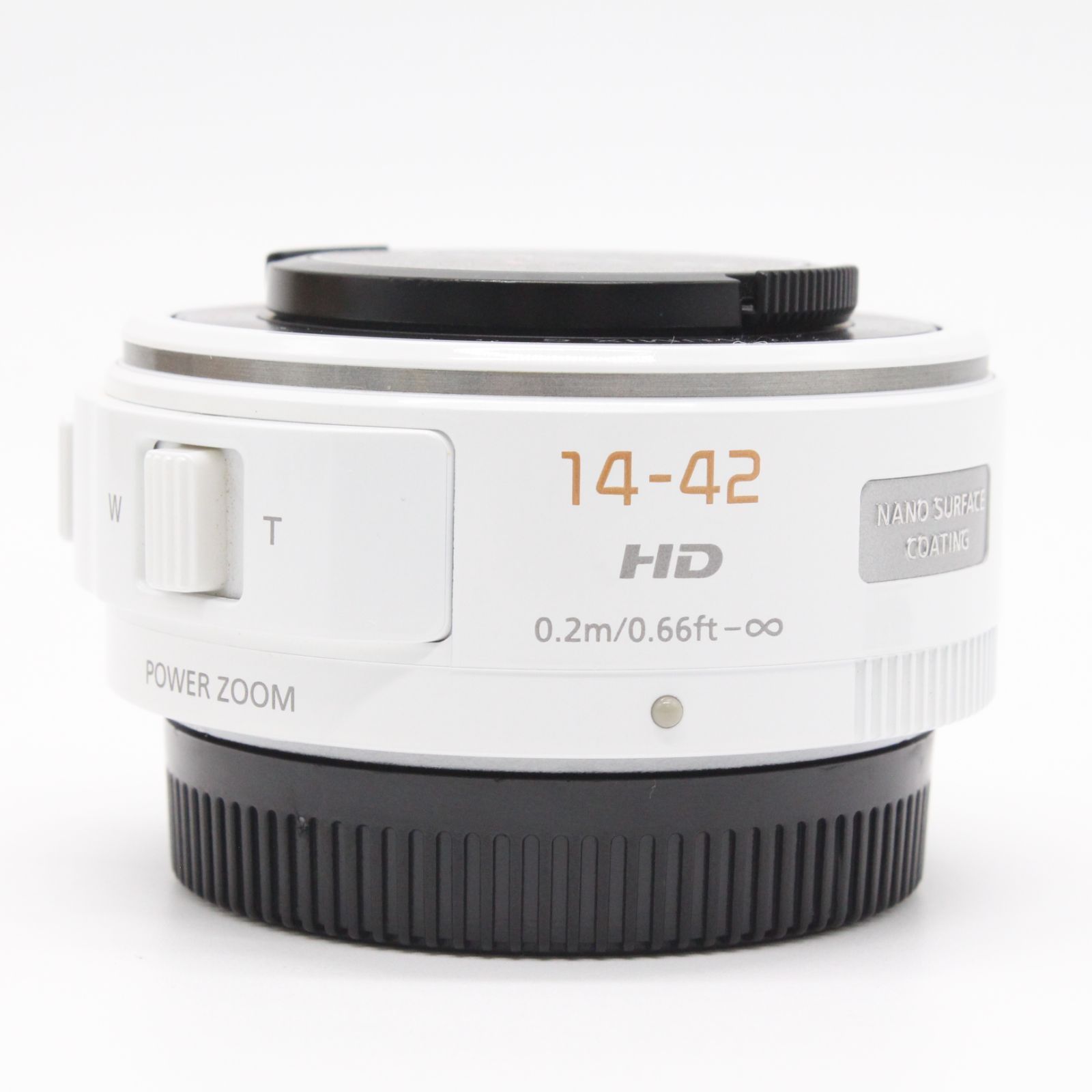上品 PANASONIC ルミックス G X VARIO PZ 14-42mm F3.5-5.6 ASPH. POWER O.I.S. ホワイト