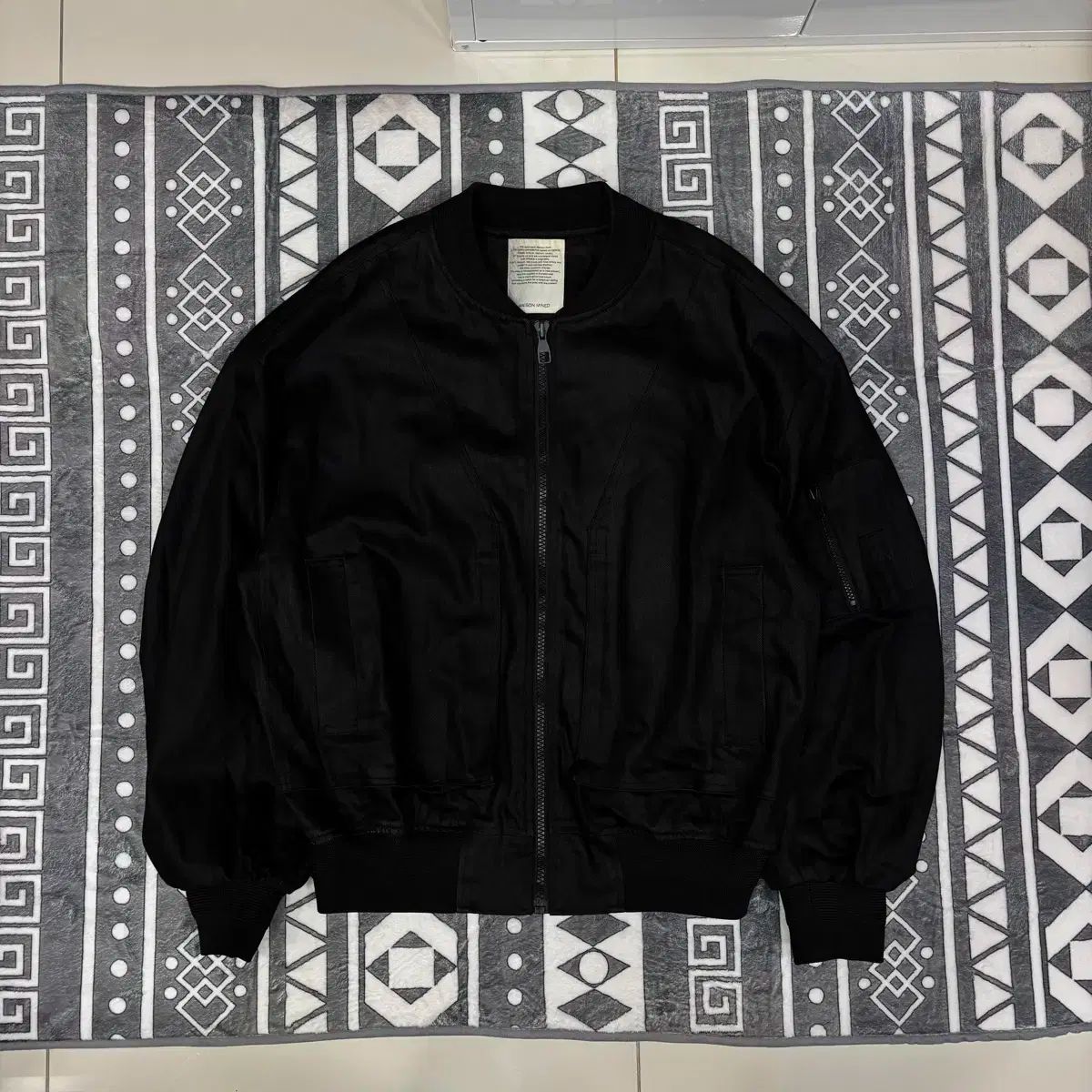 MAISON MINED メゾンミネド フライト ジャケット L nj210 パイロットジャンパー ブルゾン ダウン