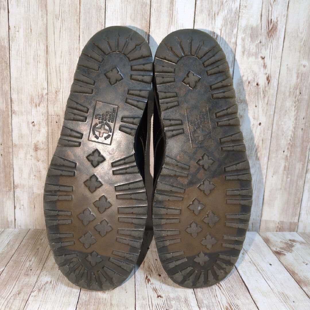 厚底レザーシューズ