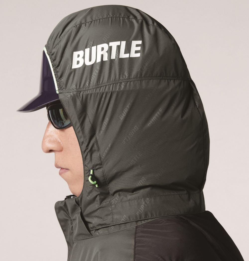 BURTLE バートル エアークラフト半袖ブルゾン ユニセックス 春夏用 ミルスグリーン AC 2026 14 M Free Size