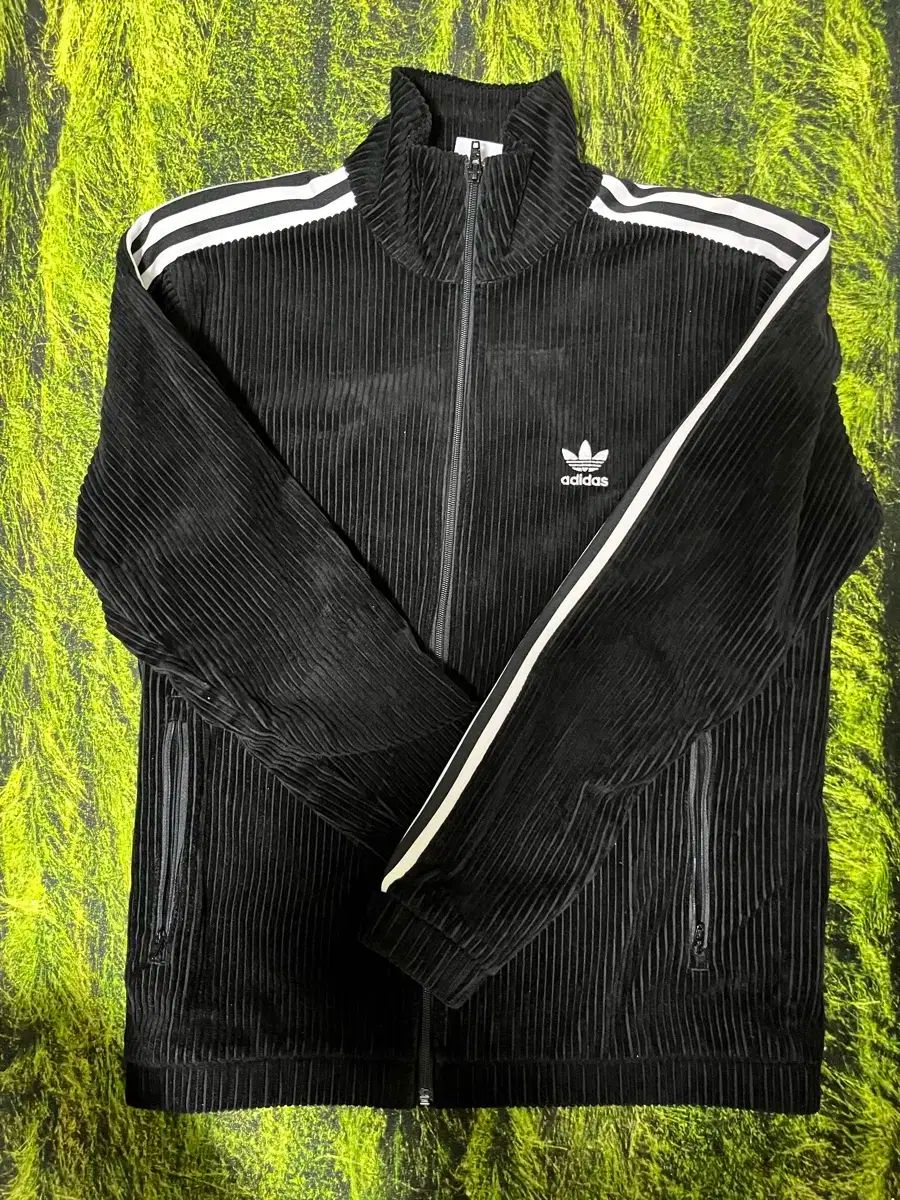 アディダス コーデュロイ ジャージ ファイヤーバード 3本線 トラック ジップアップ