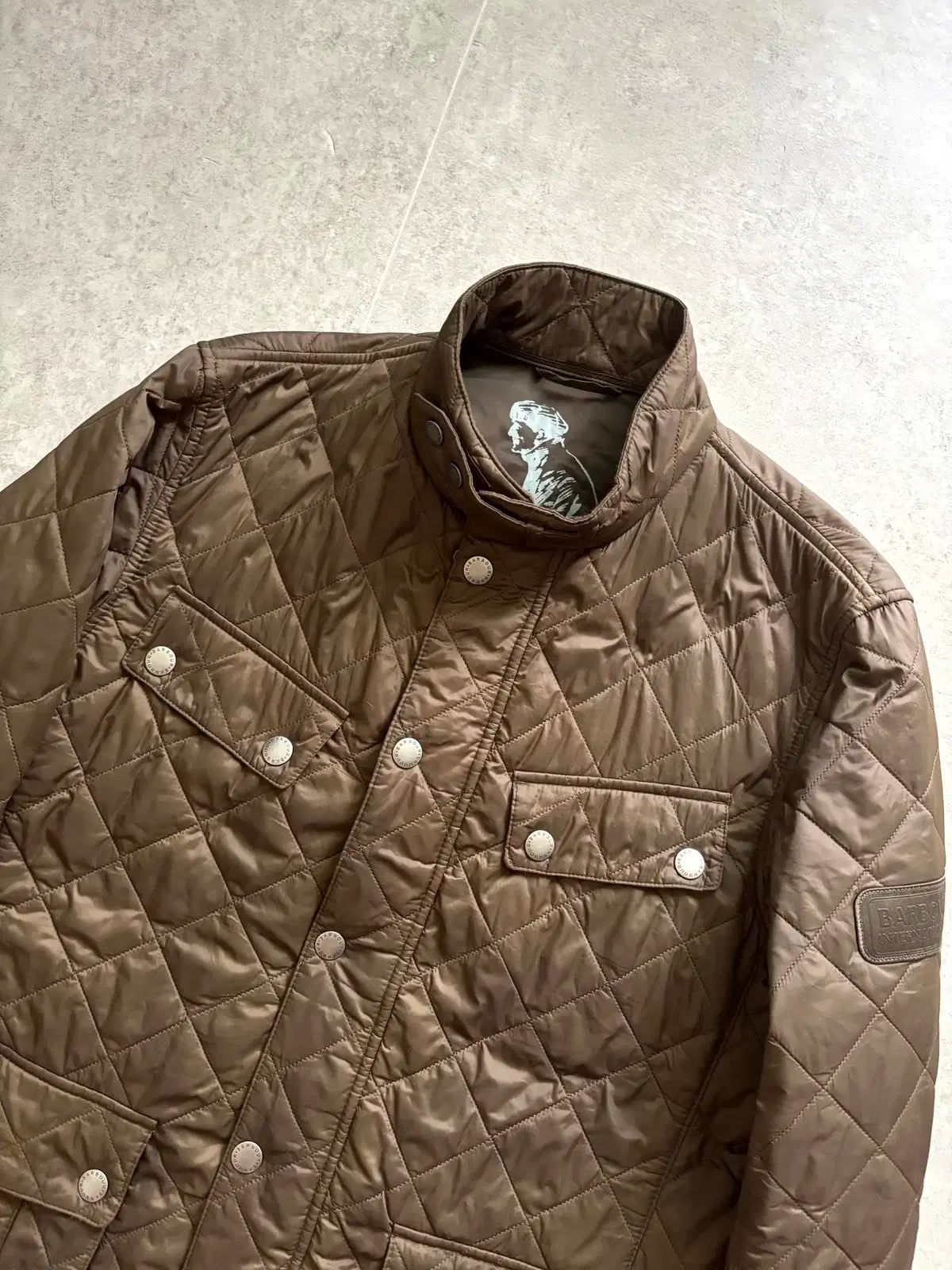 バブアー インターナショナル Ariel キルティング ジャケット L 100 103