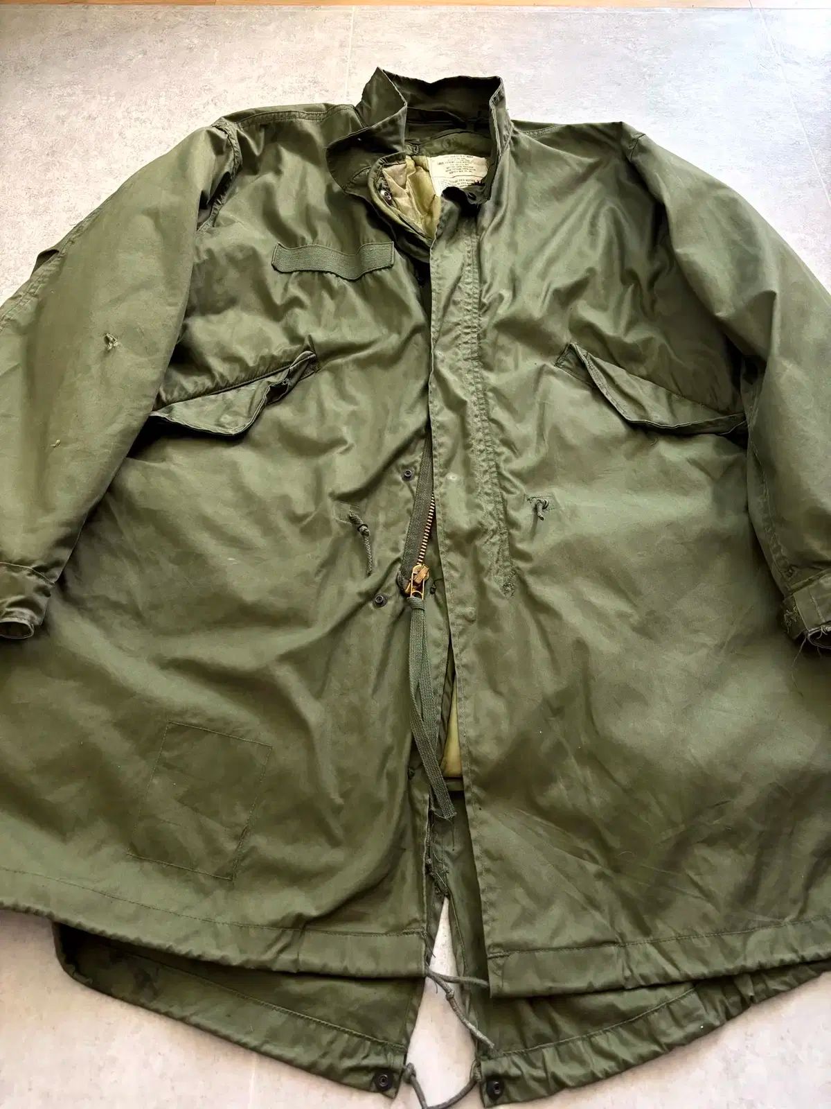 フィッシュテールパーカ M-R