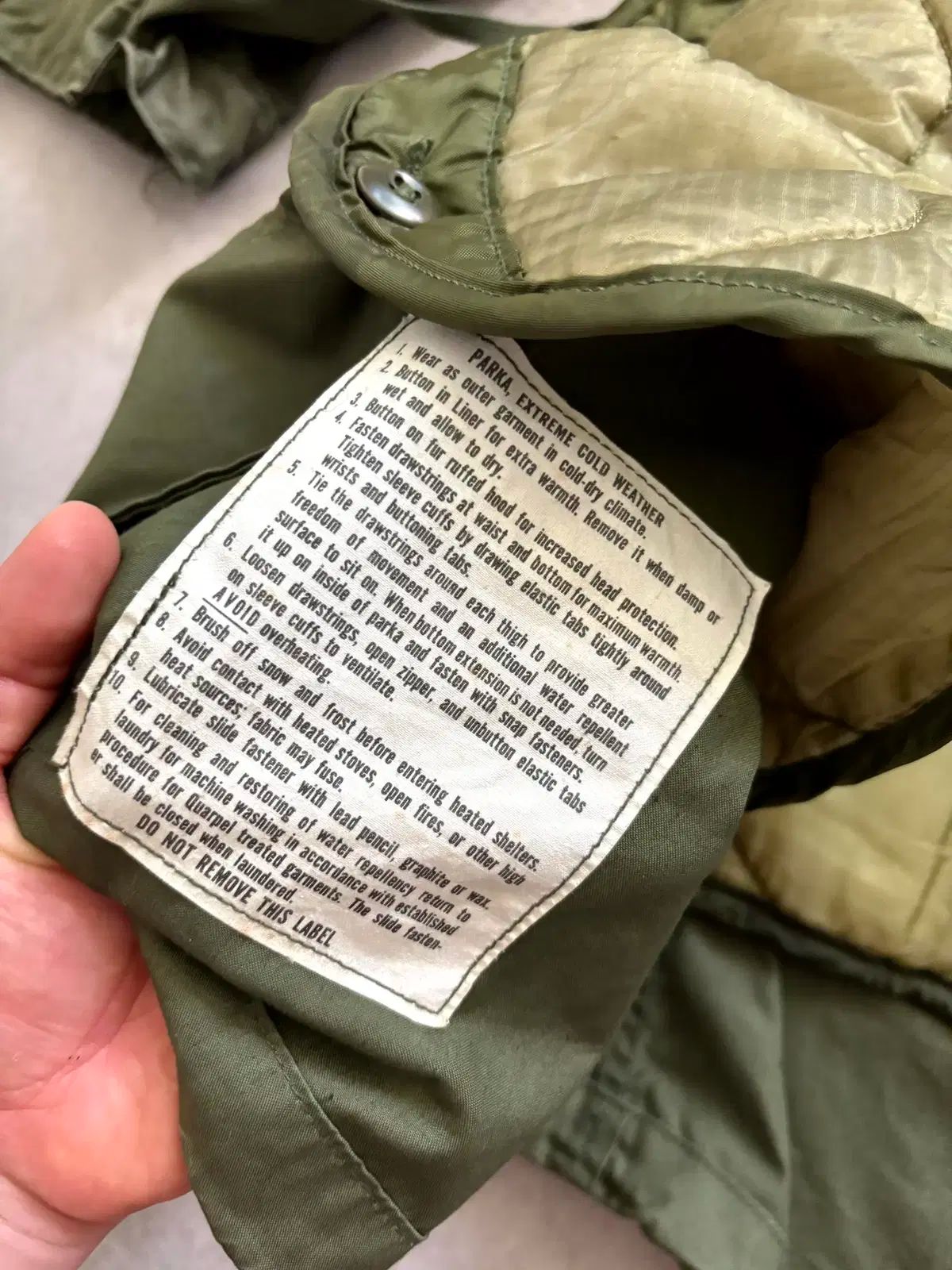 フィッシュテールパーカ M-R