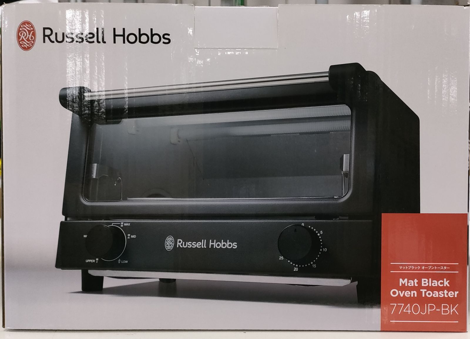Russell Hobbs ラッセルホブス オーブントースター 7740 JP BK