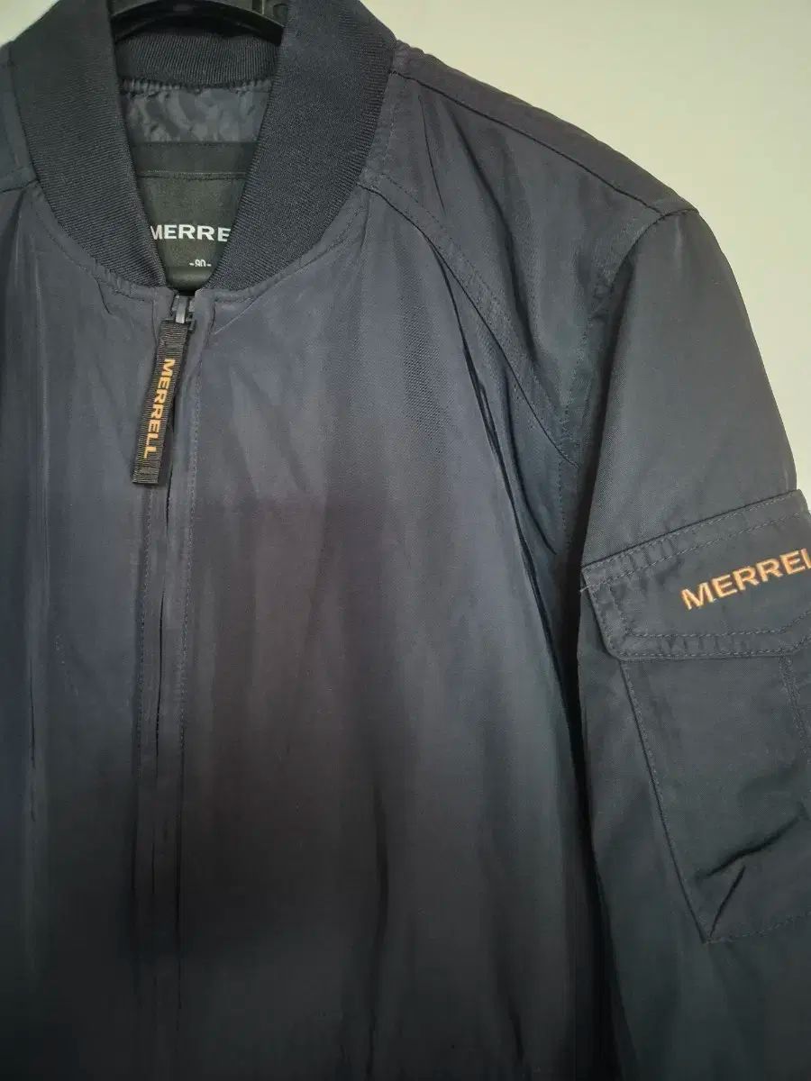 MERRELL メレル ロング丈 ダウン ブルゾン ジャケット ブラック