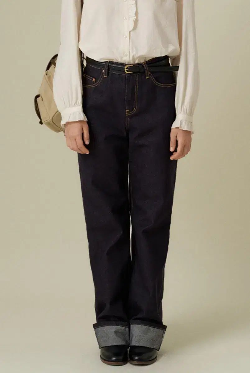 マンゴ マニー プリーズ オール セルビッジ ジーンズ ollo selvage jeans S