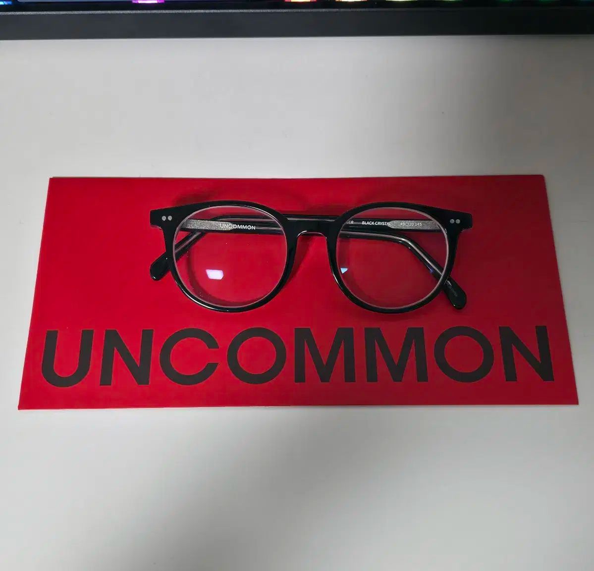 アンコモン アイウェア AMBLER ブラック クリスタル