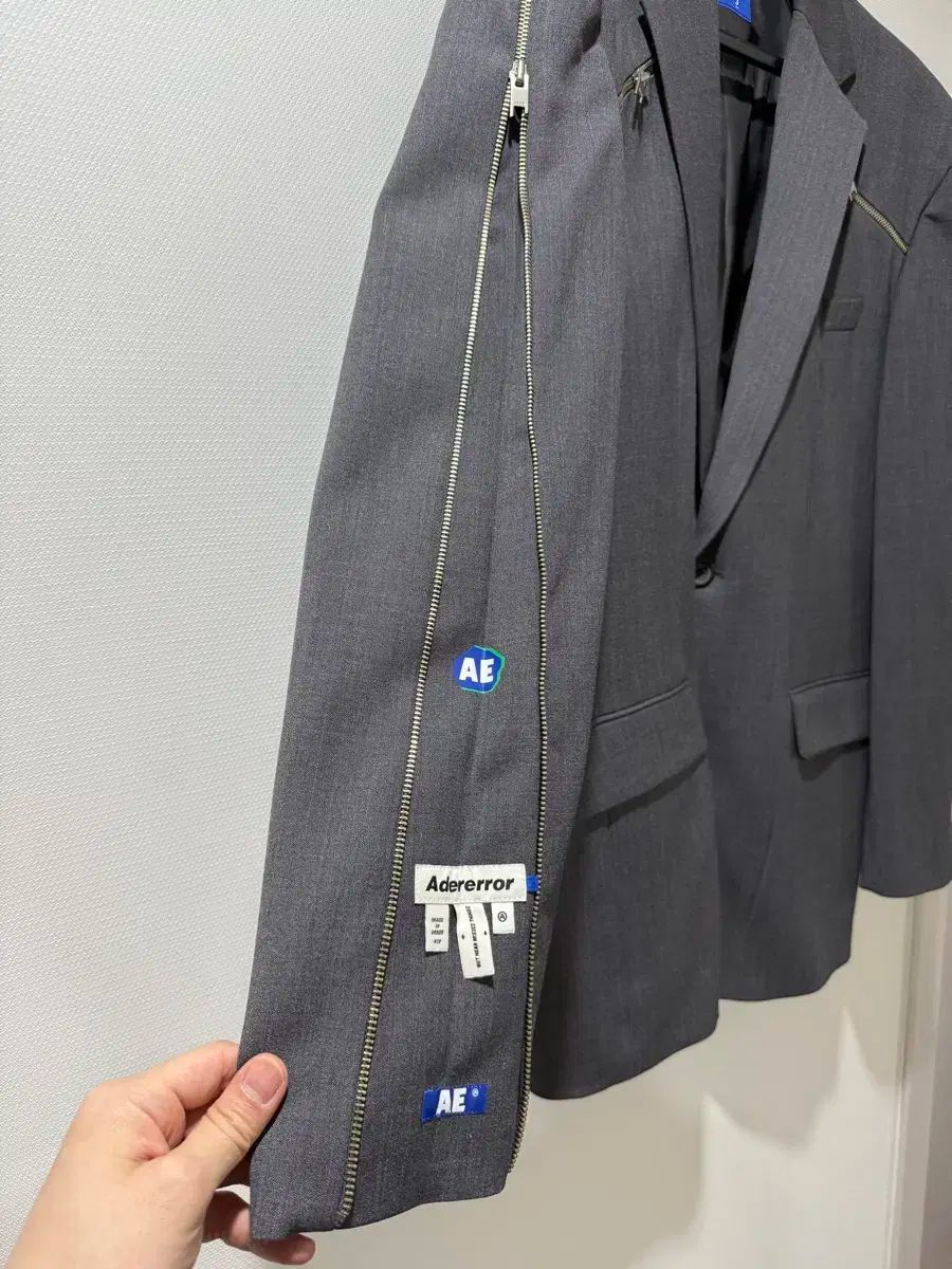 ADER ERROR アーダーエラー ブレーザー ジャケット グレー