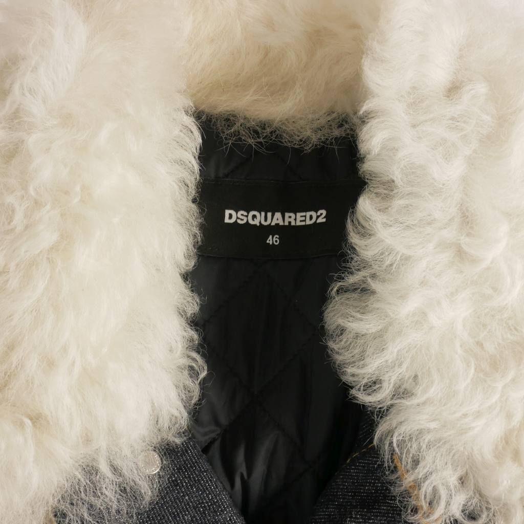DSQUARED2 デニムジャケット46 23AW Dsquared2 - DSQUARED2 (ディースクエアード) デニムジャケット