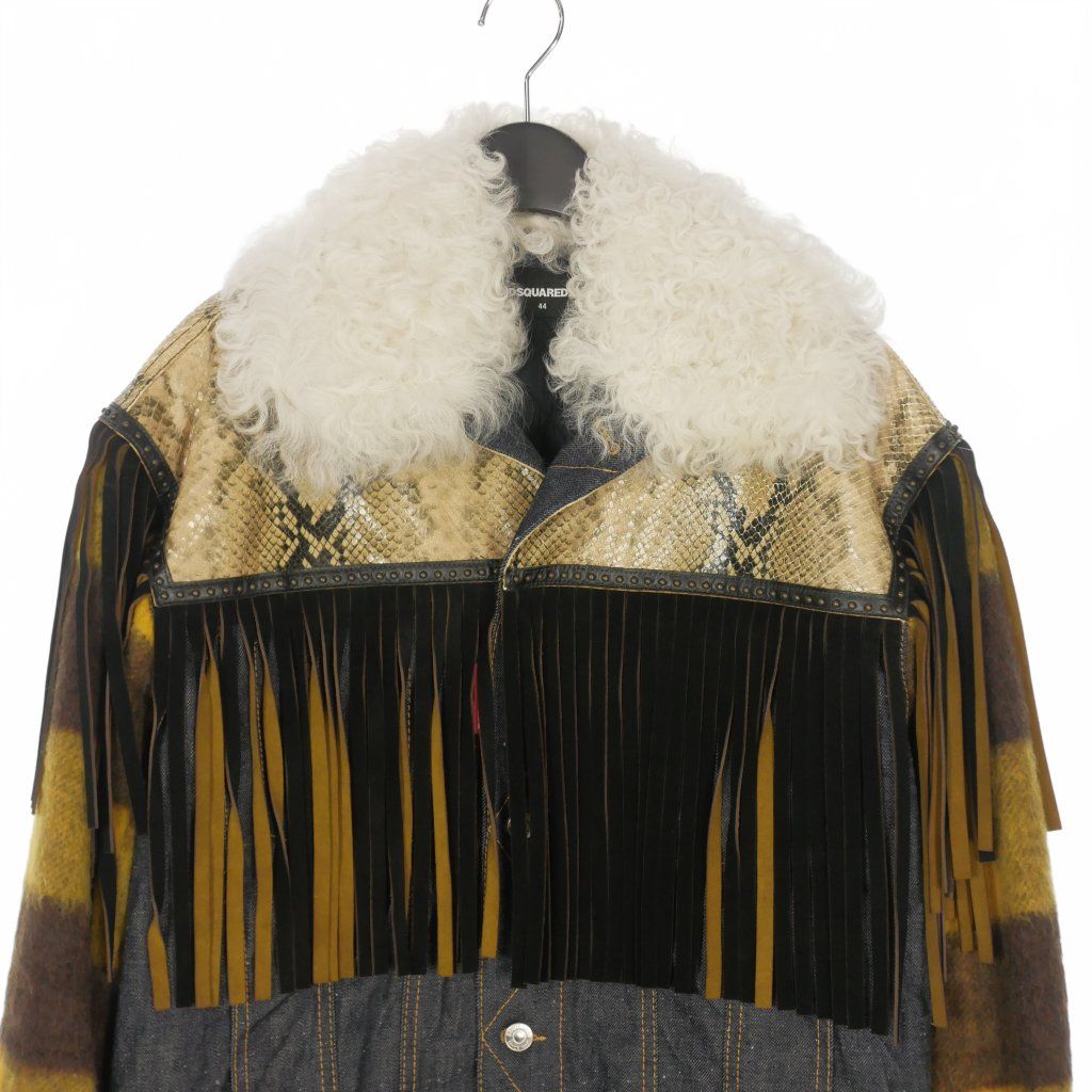 ディースクエアード DSQUARED2 23AW ウエスタン マッシュアップ デニム