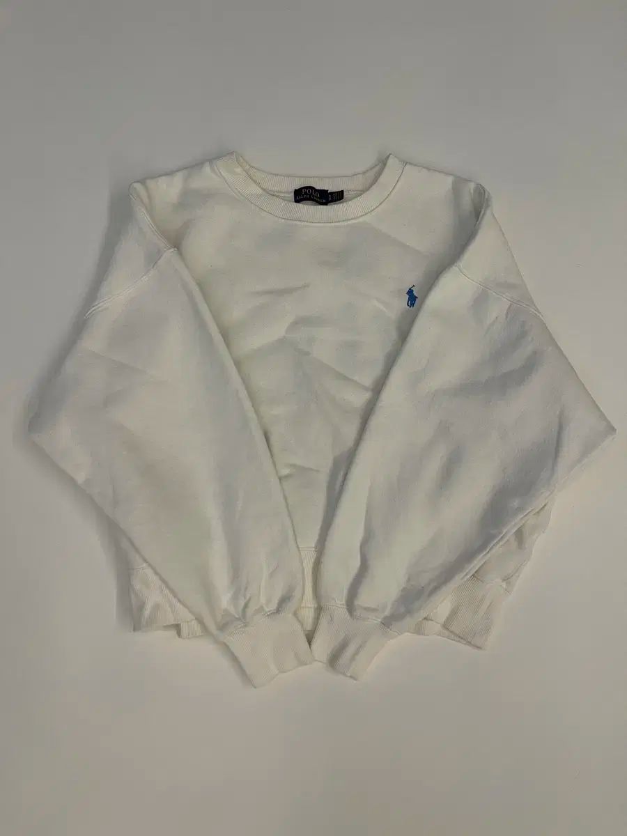 ポロラルフローレン ヴィンテージ LOVE 白 セーター スウェット
