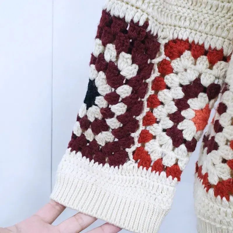 ハンドメイド カーディガン