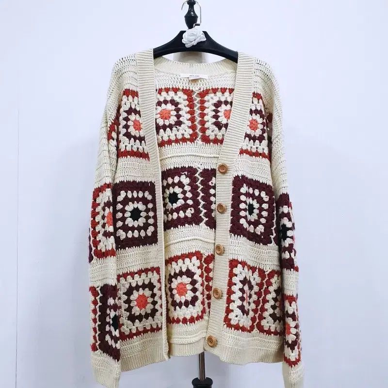 ジュシジュディ ハンドメイド カーディガン