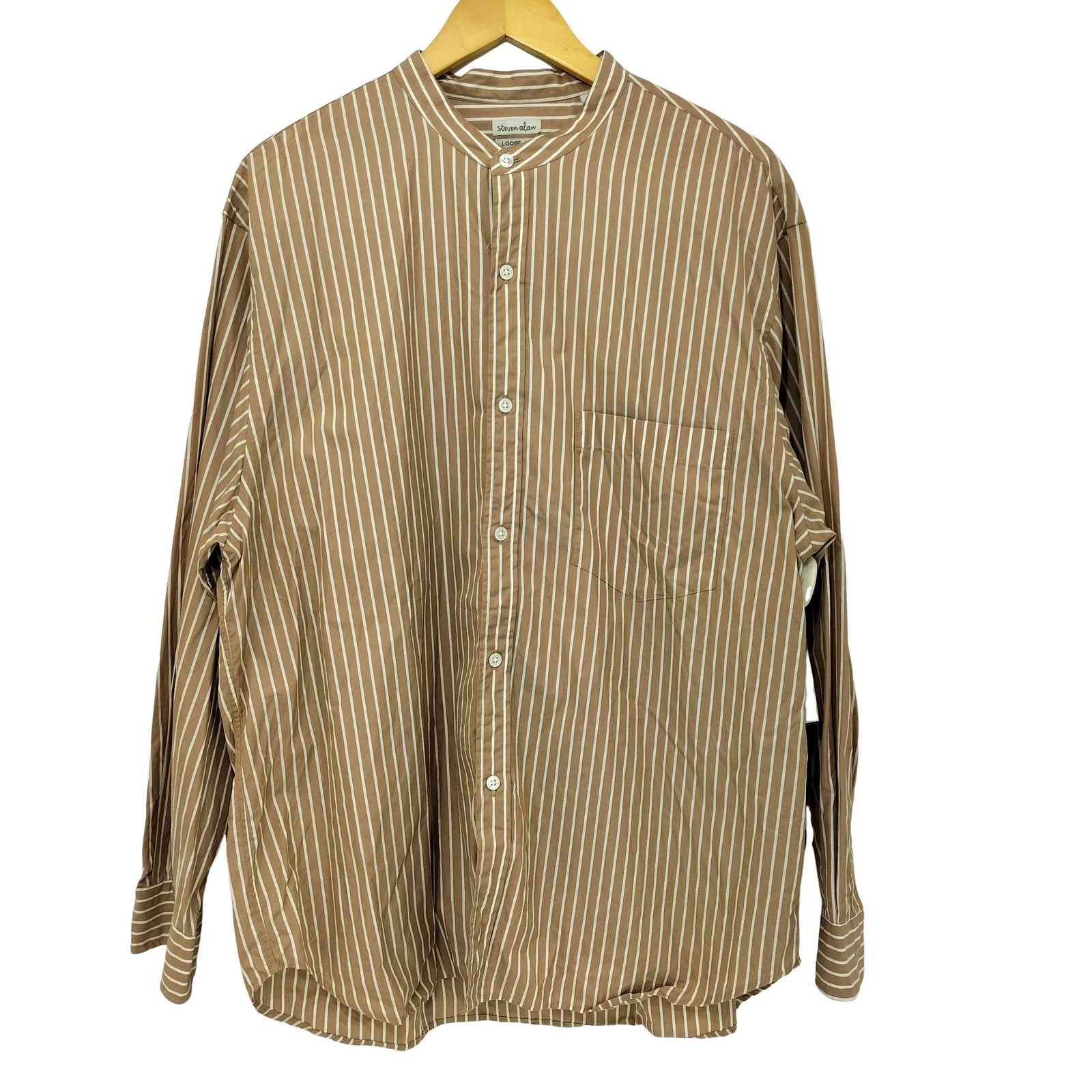 スティーブンアラン Steven Alan LEGGIUNO LONDON STRIPE BAND COLLAR