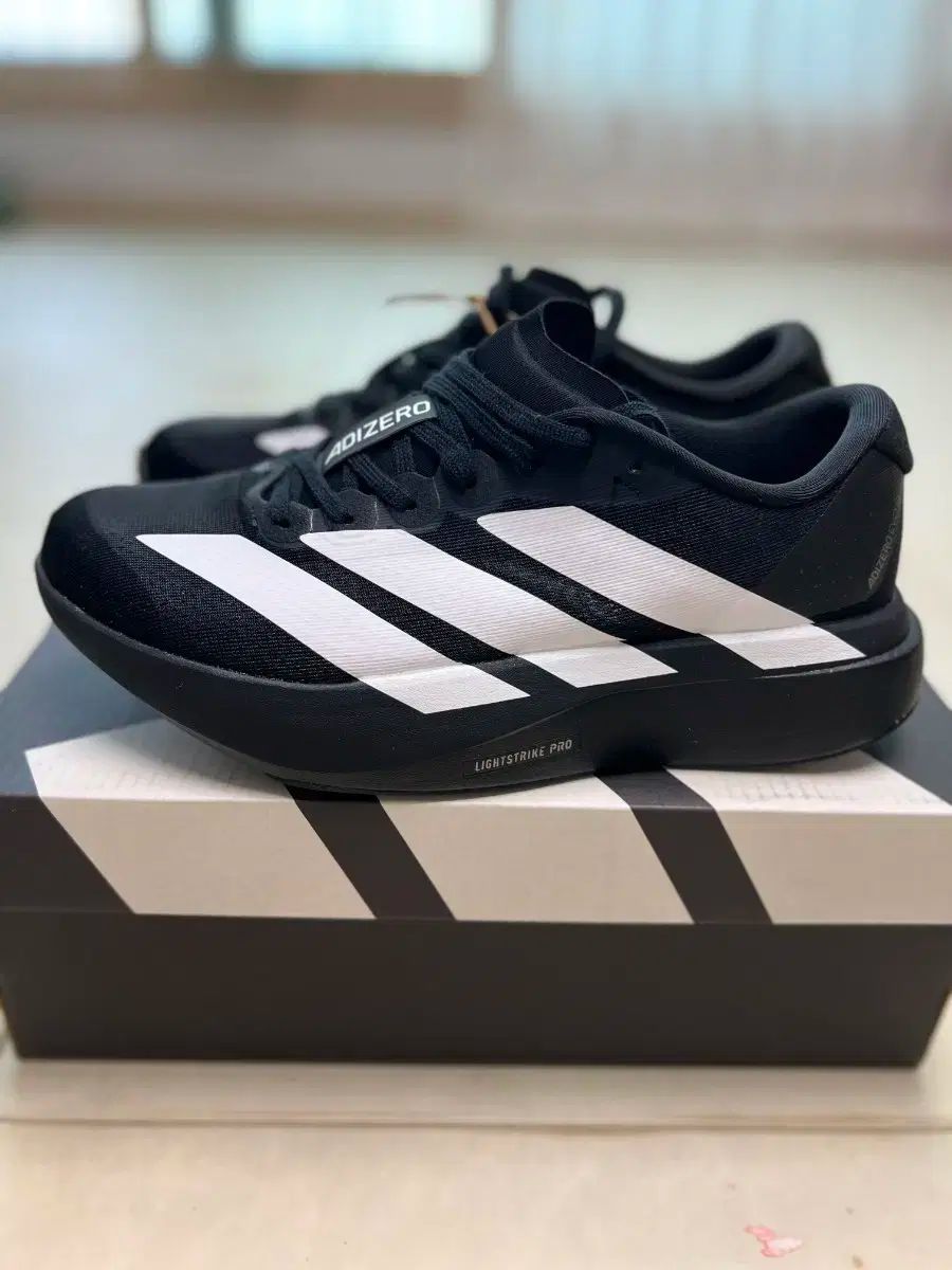 アディダス アディゼロ Evo SL ブラック 255mm