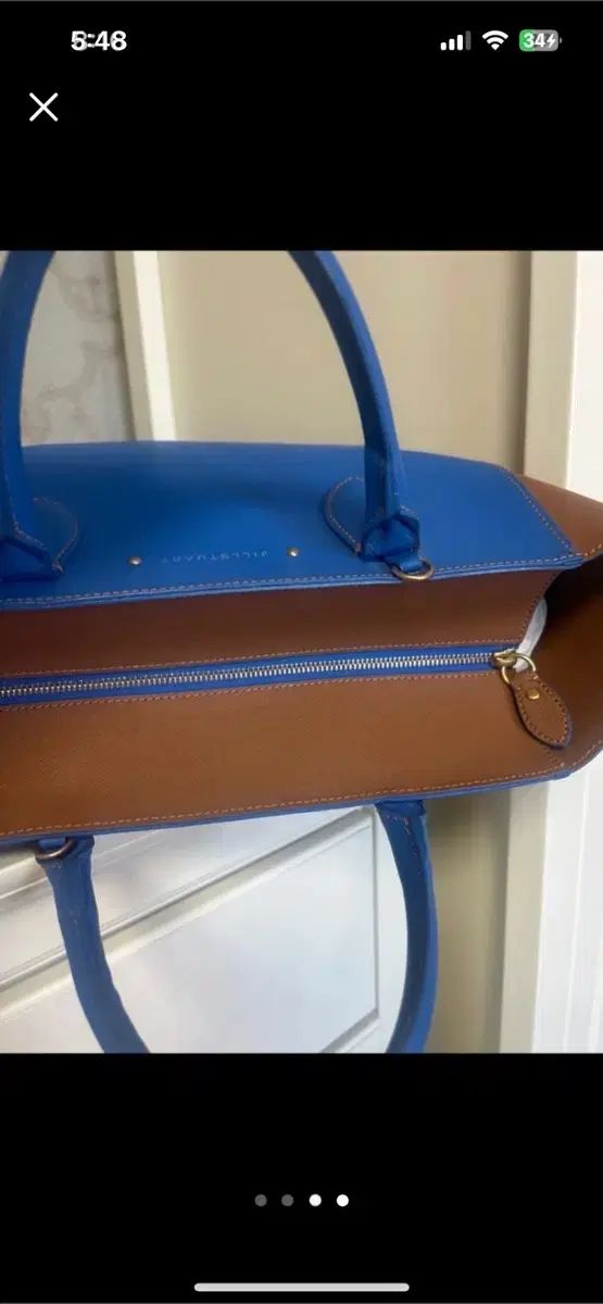  JILL STUART ジルスチュアート ブルー ブラウン トートバッグ トートバッグ バッグ