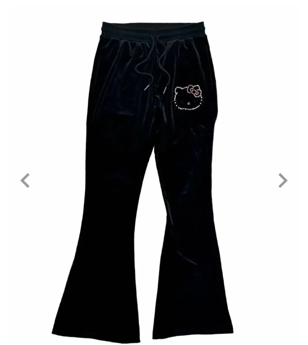 Spinns スピンズ キティ ギャルキティ ベルベット トレーニングウェア セット ギャル フード ジップアップ ズボン