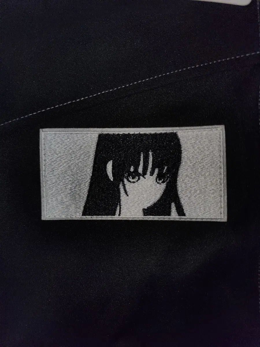 ヴィンテージ ボーン風 Bonnae パッチ トラック ジャケット ブラック