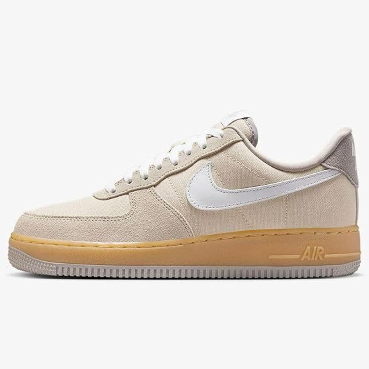 ナイキ エア フォース 1 07 W AIR FORCE 1 07 ライトカーキ ガムイエロー カレッジグレー ホワイト HV4306-234 27.0cm 27.0 cm