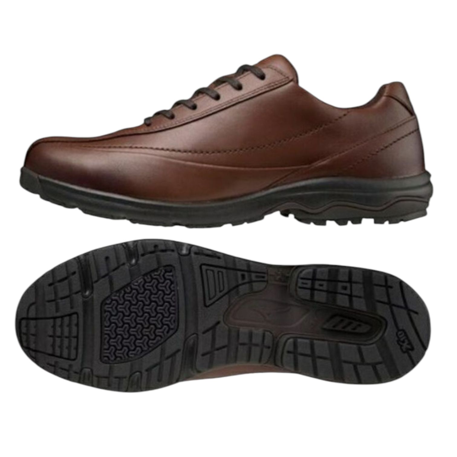 WJ104 MIZUNO ミズノ LD40 VI ウォーキングシューズ メンズ 焦がしブラウン B1GC220085 26.5cm 4571546074405