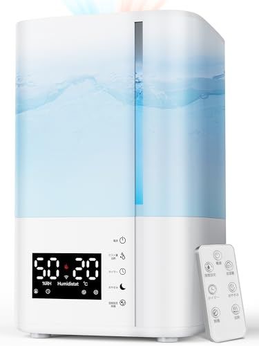 加湿器 スチーム式X超音波式 ハイブリッド式 5.5L大容量 30畳 卓上 アロマ対応 自動恒湿 45時間連続 加熱式 除菌 12時間タイマー 静音 リモコン付き 睡眠モード 花粉症 乾燥対策 上から注水 humidifier 空焚 e2fd3b0b