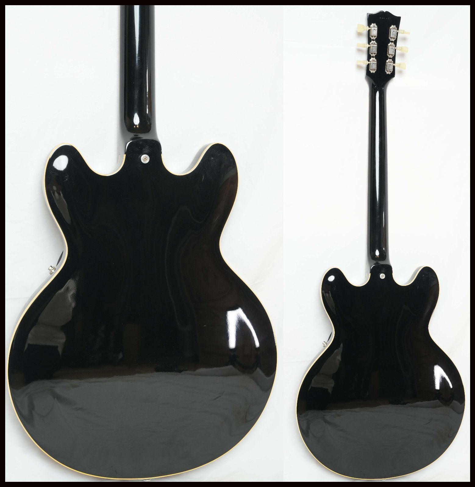 Gibson Memphis 2015 Limited Run ES 330 L Humbucker Antique Ebony 2015年製